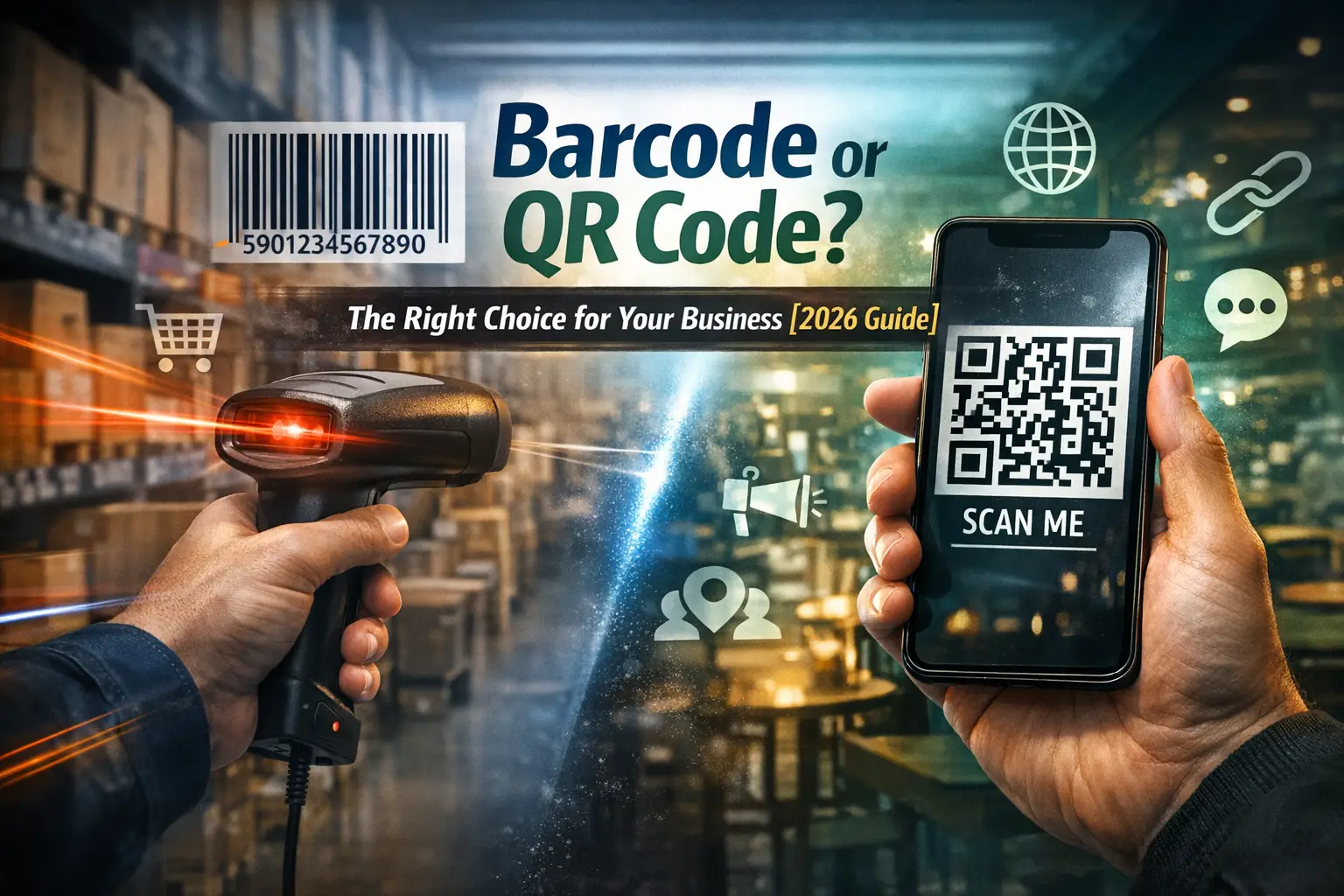 Barcode vs QR Code: Which One is Better for Your Business in 2026?
